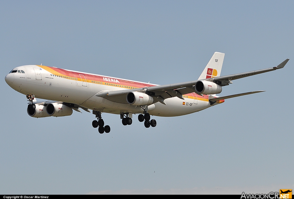EC-IDF - Airbus A340-313X - Iberia