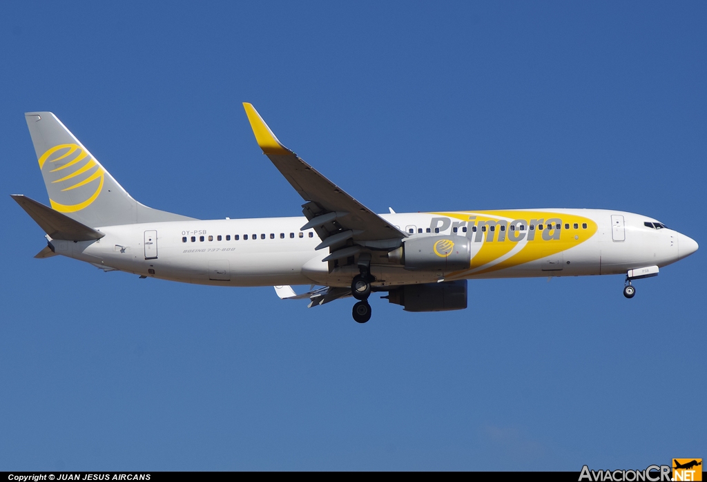 OY-PSD - Boeing 737-86N - Primera Air Scandinavia