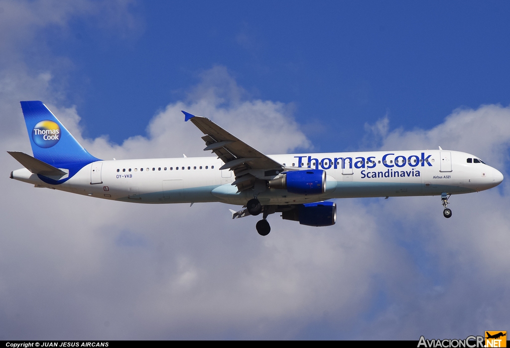 OY-VKB - Airbus A321-211 - Thomas Cook Airlines Scandinavia