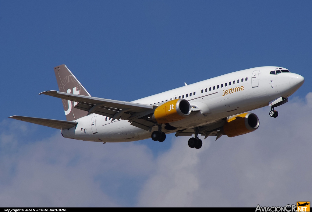 OY-JTB - Boeing 737-3Y0 - Jettime