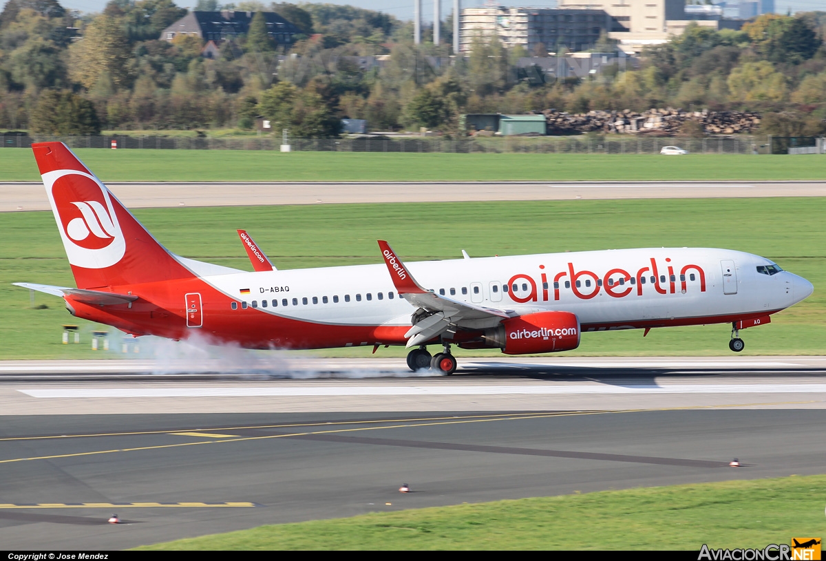 D-ABAQ - Boeing 737-86J - Air Berlin