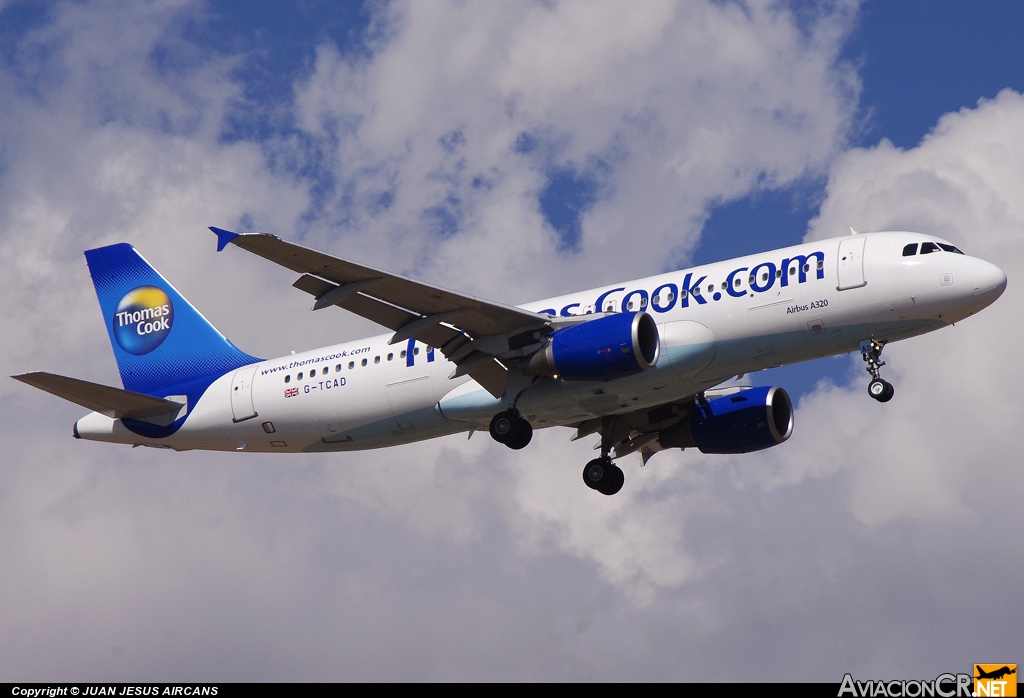 G-TCAD - Airbus A320-214 - Thomas Cook Airlines