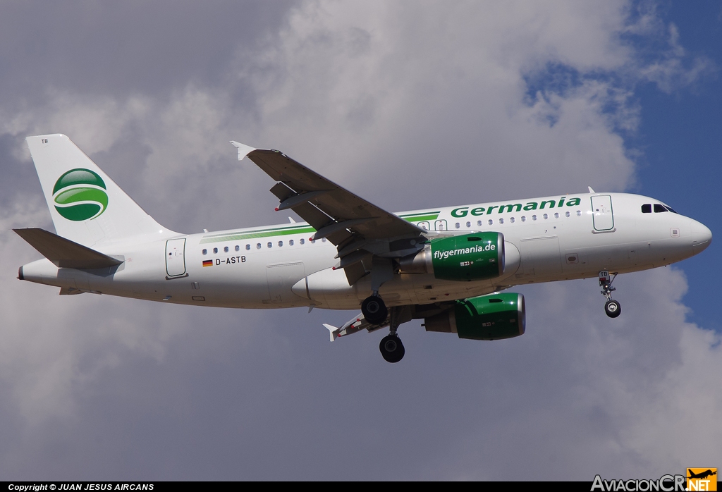 D-ASTB - Airbus A319-112 - Germania