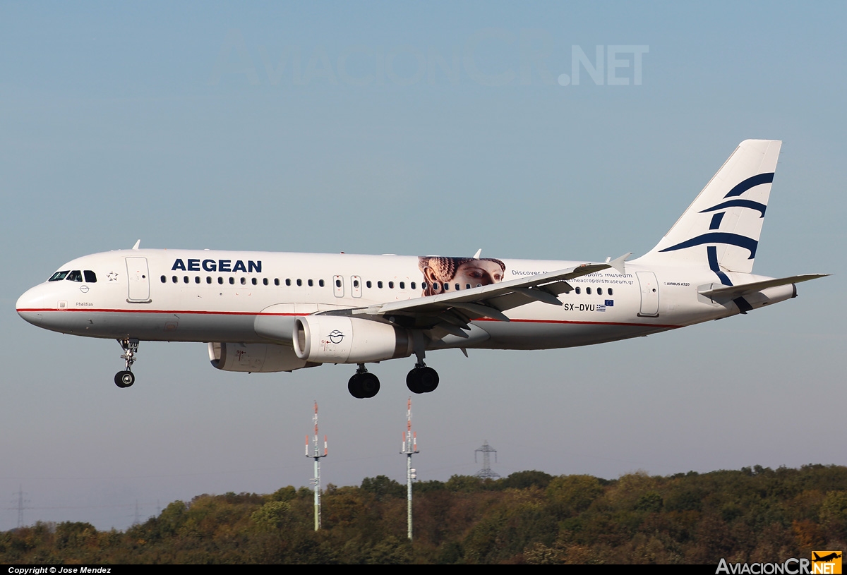 SX-DVU - Airbus A320-232 - Aegean Airlines