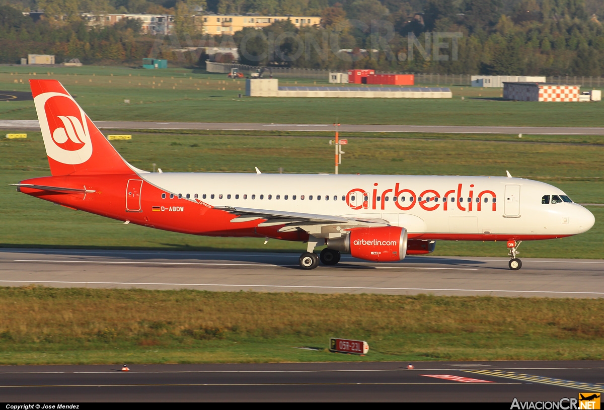 D-ABDW - Airbus A320-214 - Air Berlin