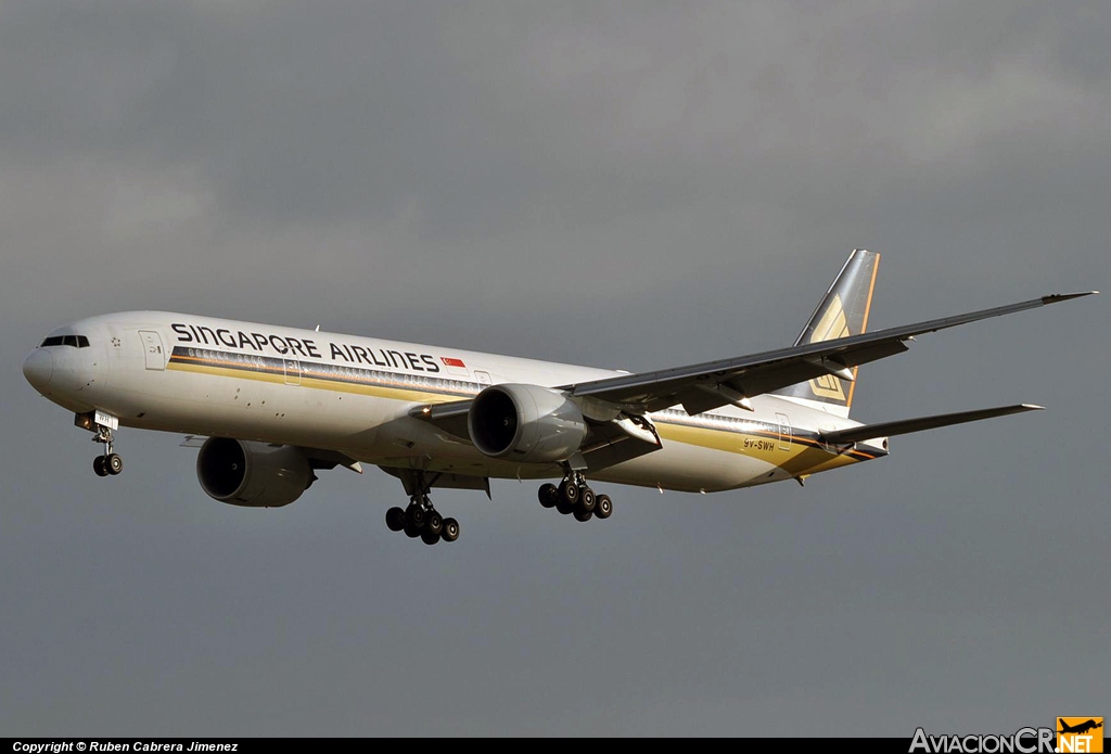 9V-SWH - Boeing 777-312/ER - Singapore Airlines