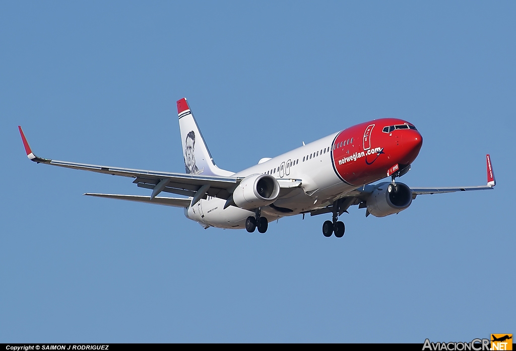 LN-DYQ - Boeing 737-8JP - Norwegian Air Shuttle