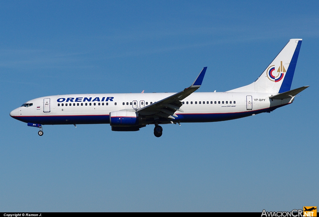 VP-BPY - Boeing 737-83N - Orenair