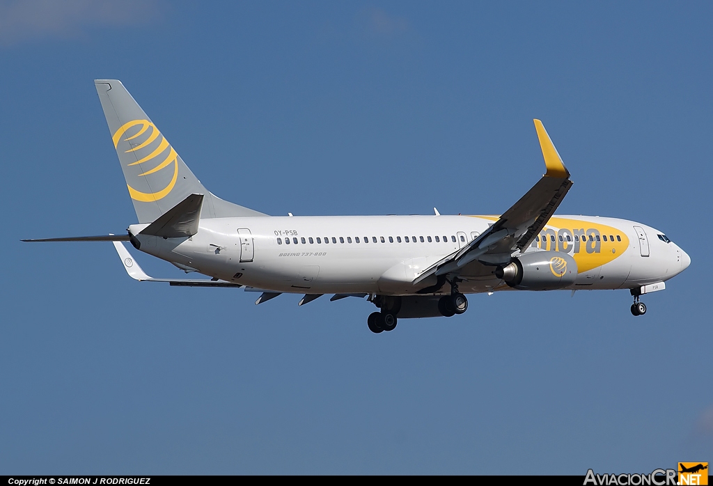 OY-PSB - Boeing 737-8Q8 - Primera Air Scandinavia