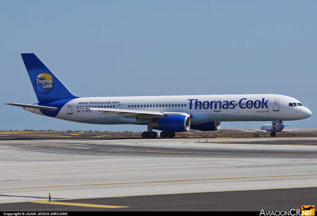 G-JMCD - Boeing 757-25F - Thomas Cook Airlines