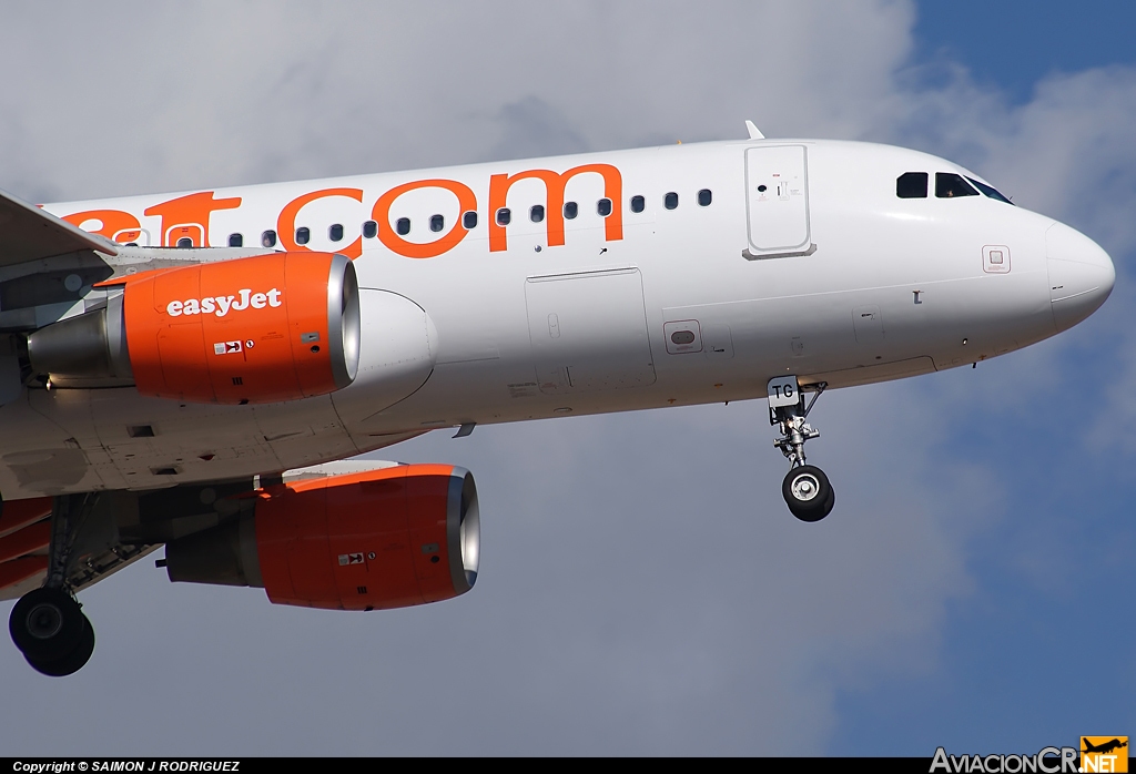 G-EZTG - Airbus A320-214 - EasyJet Airline