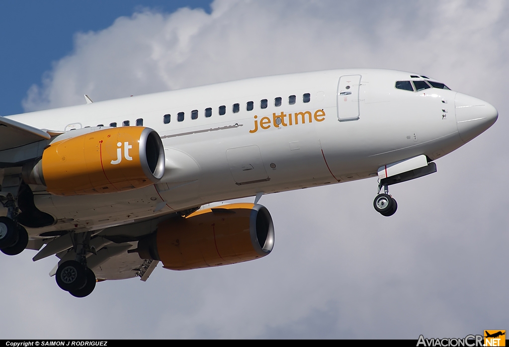 OY-JTY - Boeing 737-7Q8 - Jettime