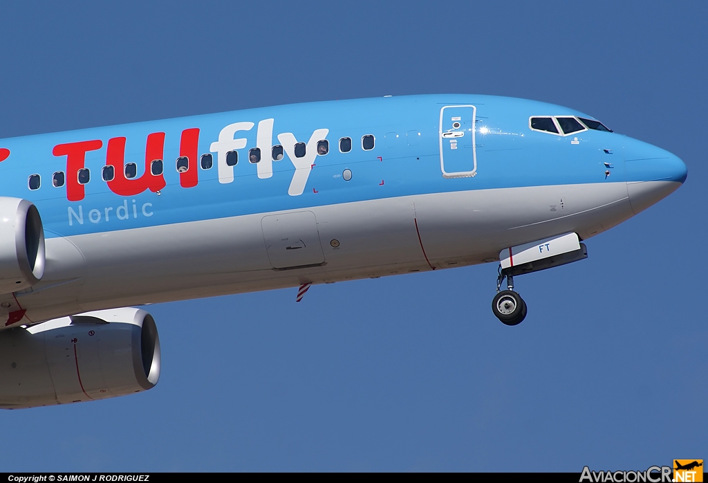 SE-RFT - Boeing 737-8K5 - TUIfly Nordic