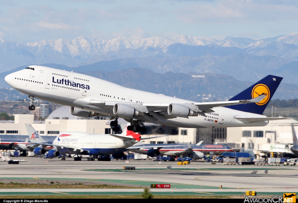 D-ABTK - Boeing 747-430 - Lufthansa