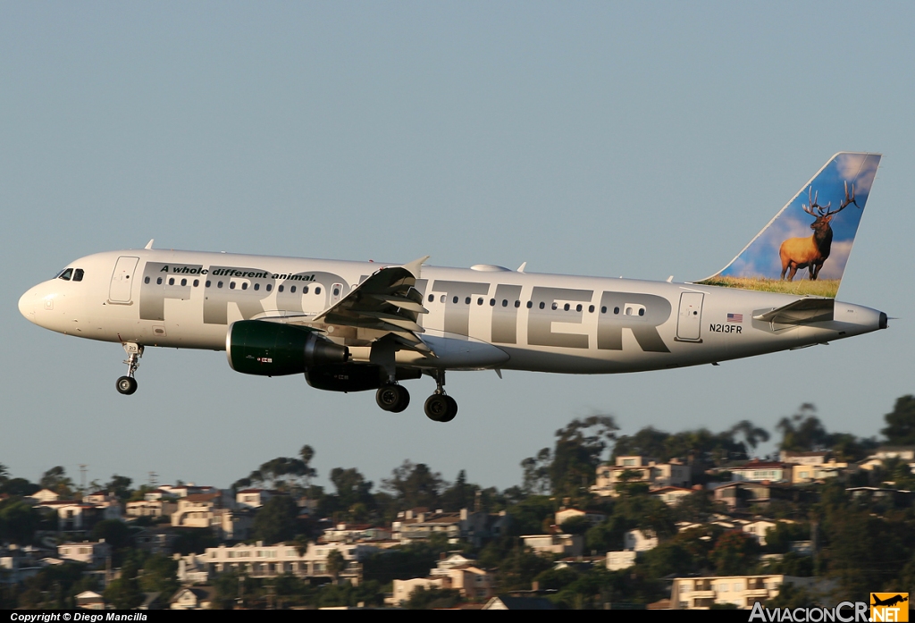 N213FR - Airbus A320-214 - Frontier Airlines