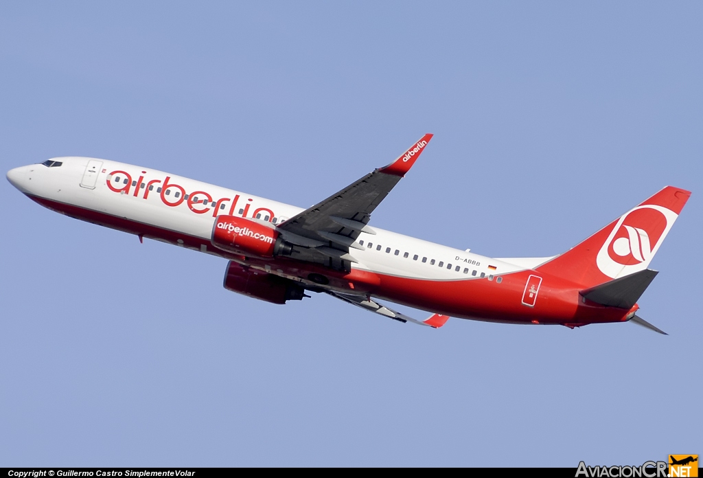 D-ABBB - Boeing 737-86J - Air Berlin