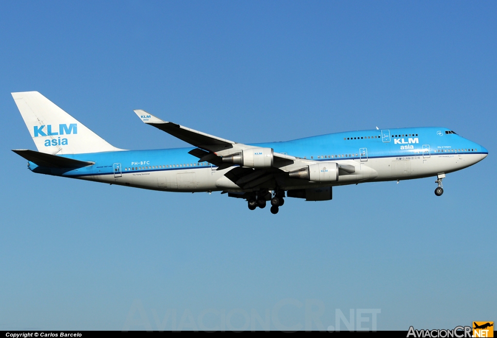 PH-BFC - Boeing 747-406M - KLM Asia