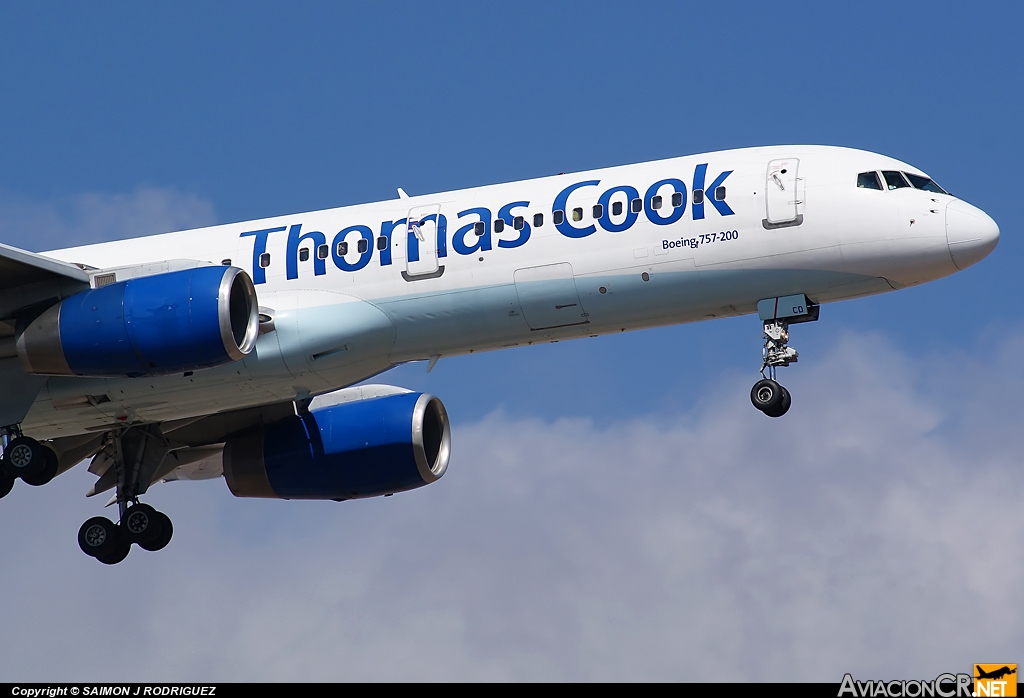 G-JMCD - Boeing 757-25F - Thomas Cook Airlines