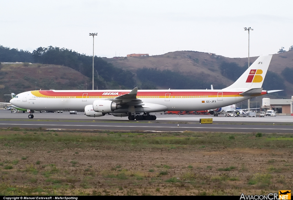 EC-JFX - Airbus A340-642 - Iberia