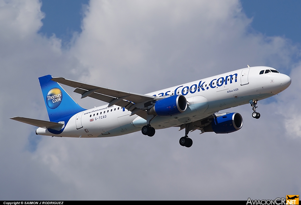 G-TCAD - Airbus A320-214 - Thomas Cook Airlines