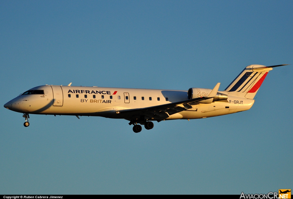 F-GRJT - Bombardier CRJ-200ER - Air France (Brit Air)