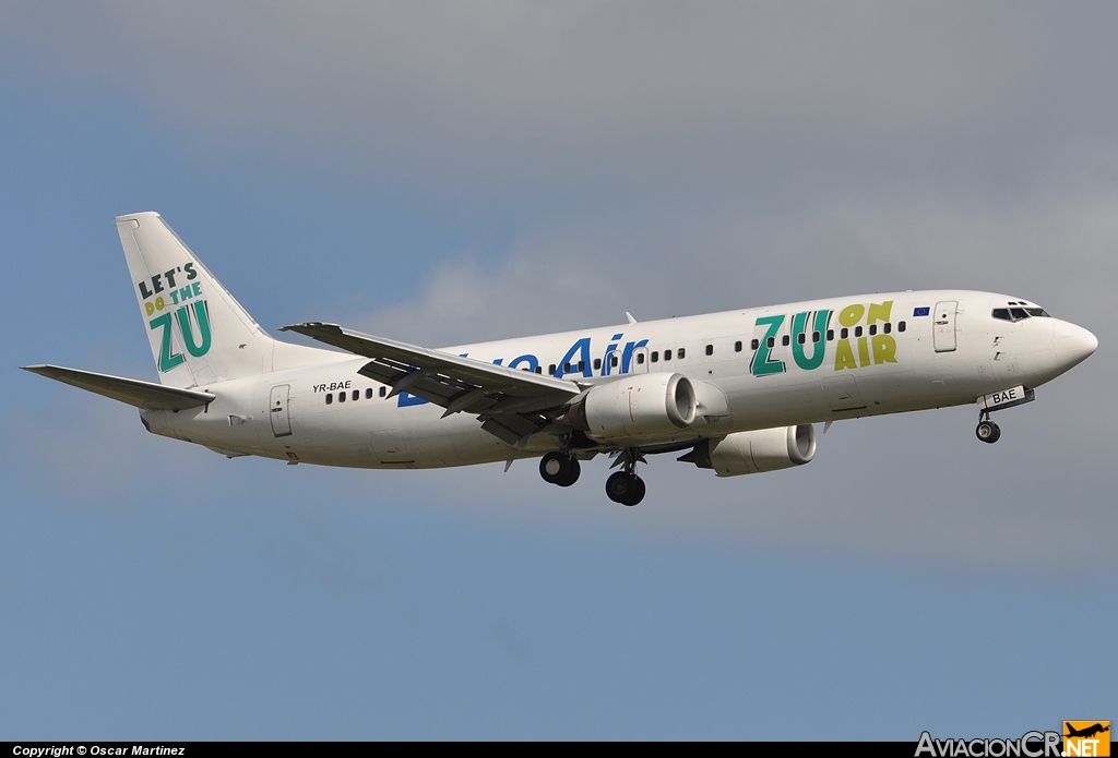 YR-BAE - Boeing 737-4N6 - Blue Air