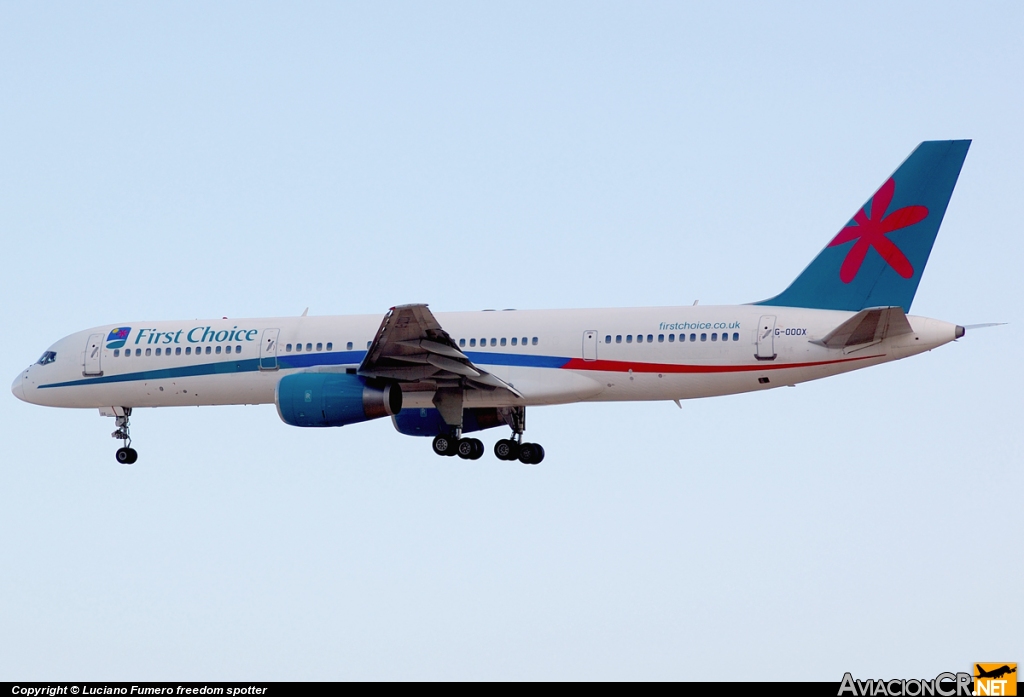 G-OOOX - Boeing 757-2Y0 - Thomsonfly