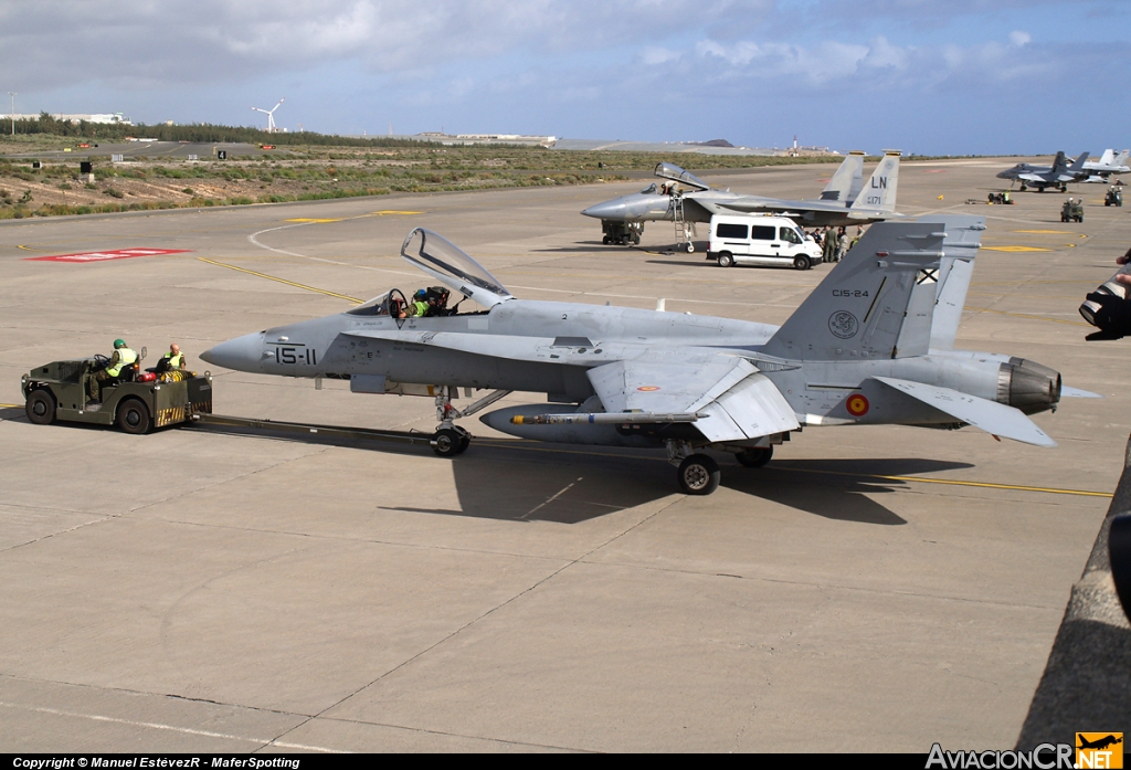 C.15-24 - McDonnell Douglas EF-18A(M) - Ejército del Aire Español