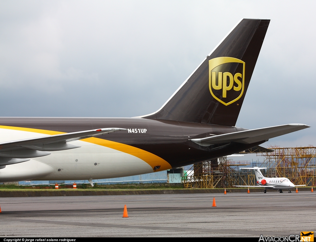 N451UP - Boeing 757-24APF - UPS - United Parcel Service