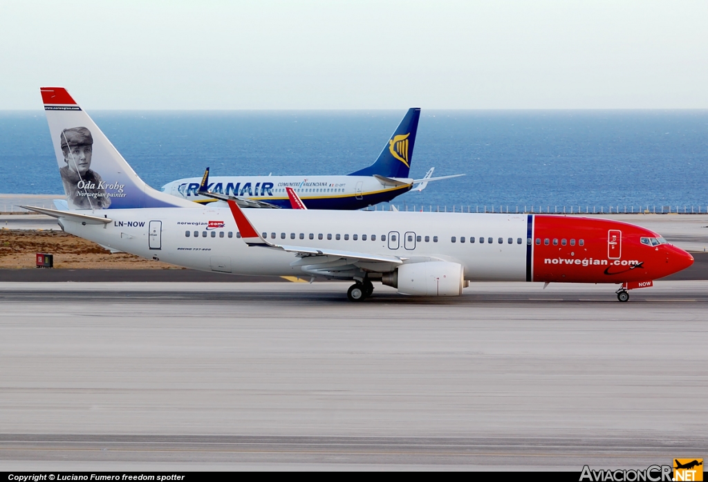 LN-NOW - Boeing 737-8JP - Norwegian Air Shuttle