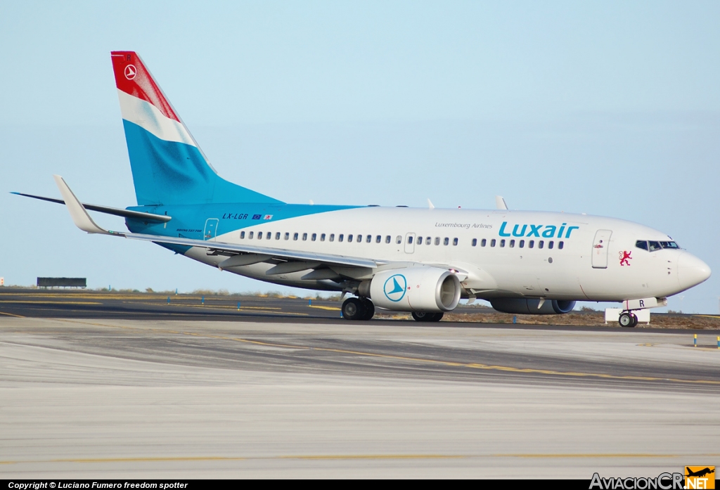 LX-LGR - Boeing 737-7C9 - Luxair