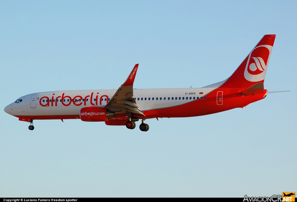 D-ABKK - Boeing 737-86J - Air Berlin