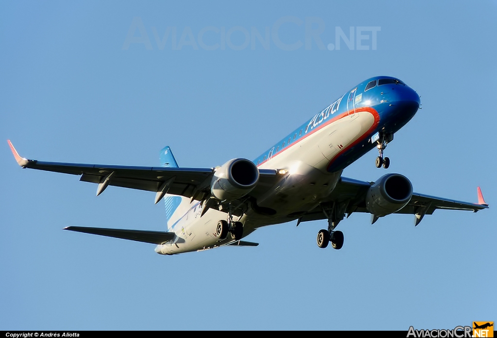 LV-CHS - Embraer 190-100IGW - Austral Líneas Aéreas