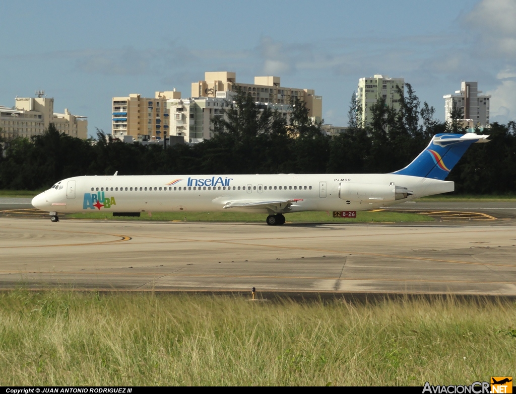 PJ-MDD - McDonnell Douglas MD-82 (DC-9-82) - Insel Air