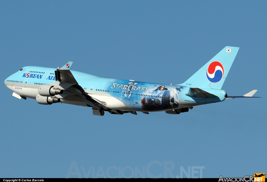 HL7491 - Boeing 747-4B5 - Korean Air