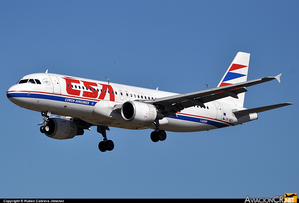 OK-MEH - Airbus A320-211 - Czech Airlines CSA