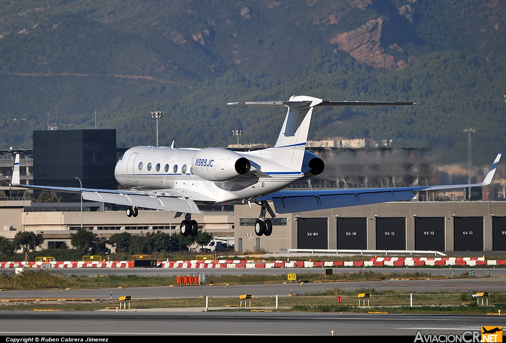 N989JC - Gulfstream G550 - Privado