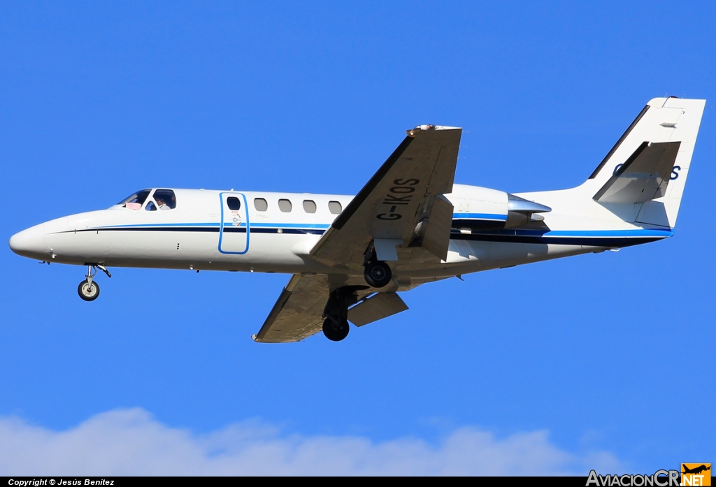 G-IKOS - Cessna 550B Citation Bravo - Privado