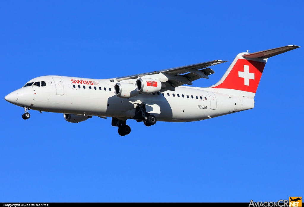 HB-IXO - British Aerospace BAe-146-100 - SWISS