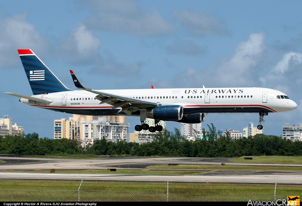 N938UW - Boeing 757-225 - US Airways