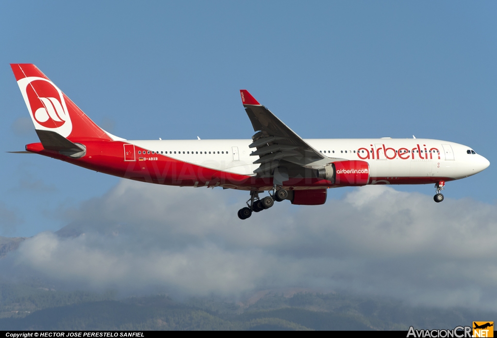 D-ABXB - Airbus A330-223 - Air Berlin