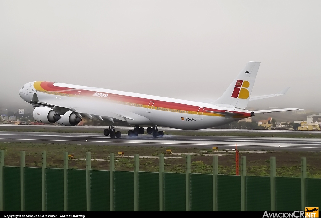 EC-JBA - Airbus A340-642 - Iberia