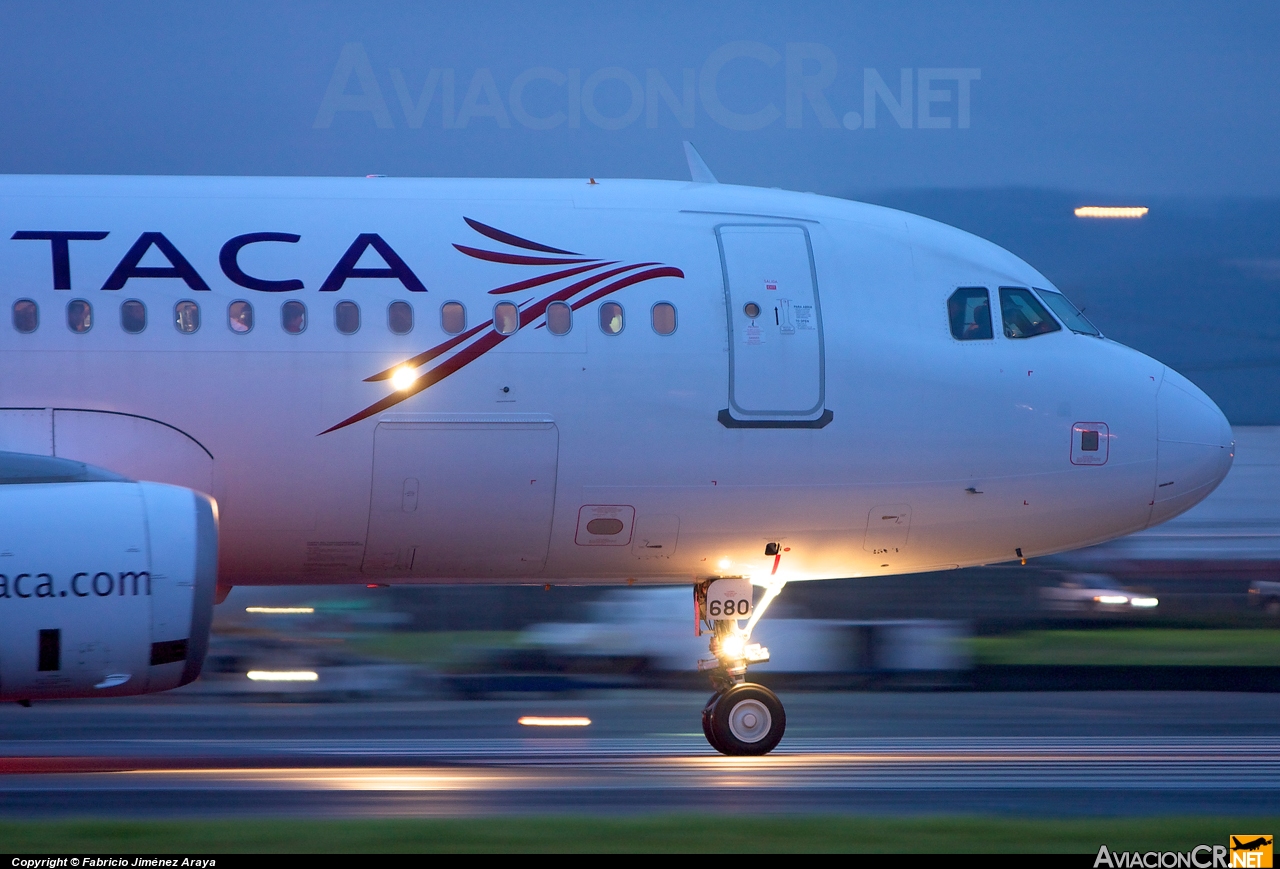 N680TA - Airbus A320-233 - TACA