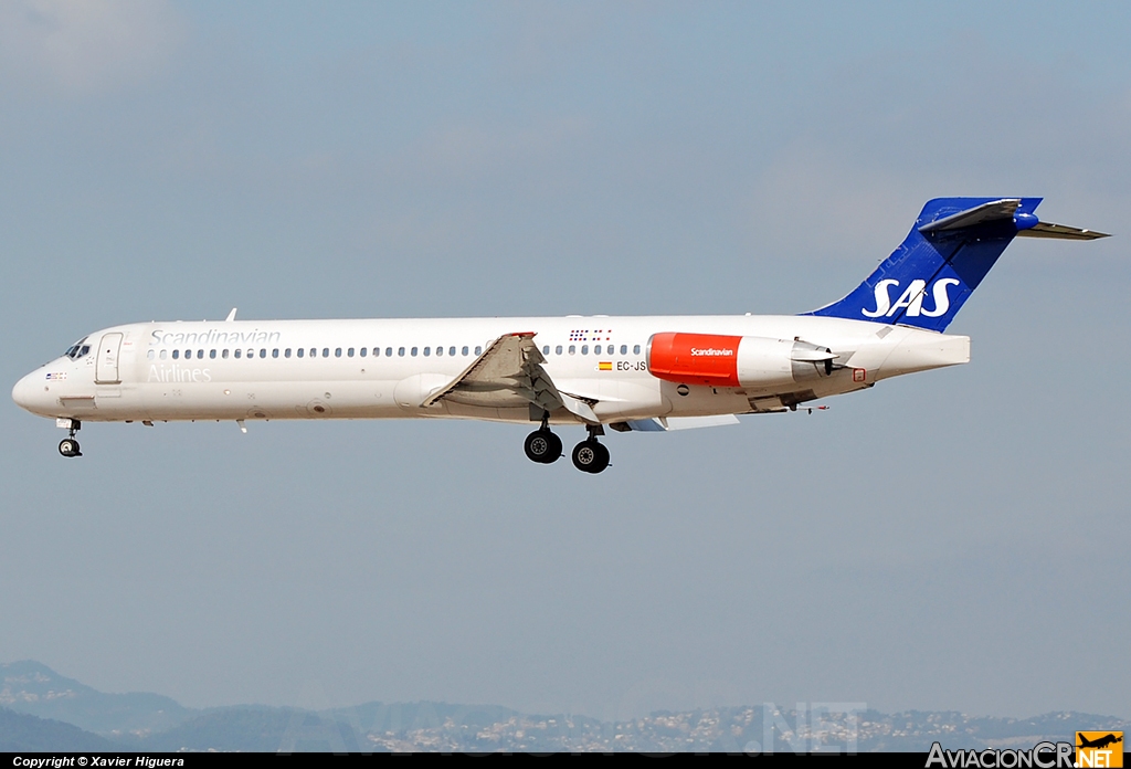 EC-JSU - McDonnell Douglas MD-87 - SAS