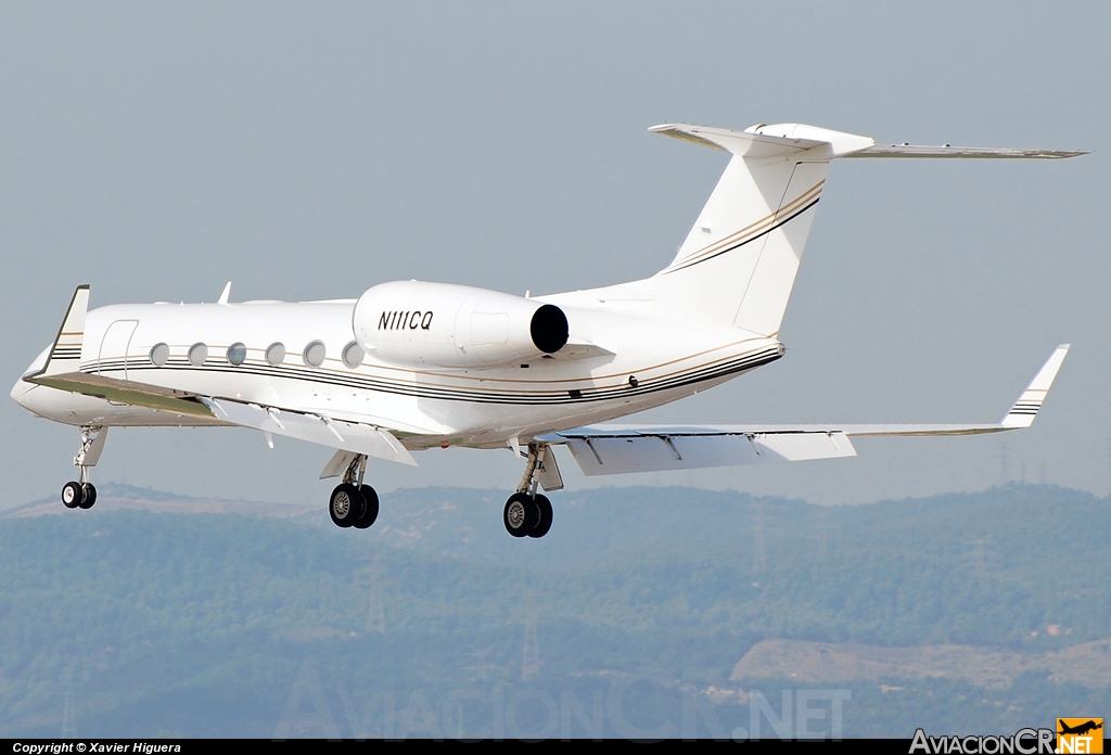 N111CQ - Gulfstream Aerospace G-IV-X Gulfstream G450 - Privado