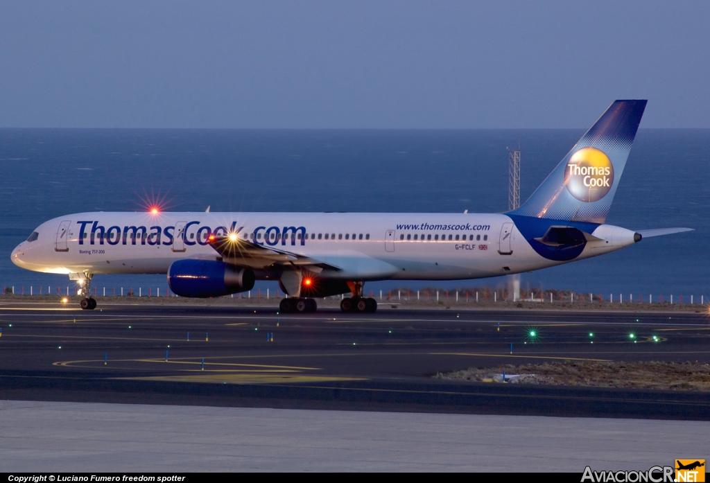 G-FCLF - Boeing 757-28A - Thomas Cook