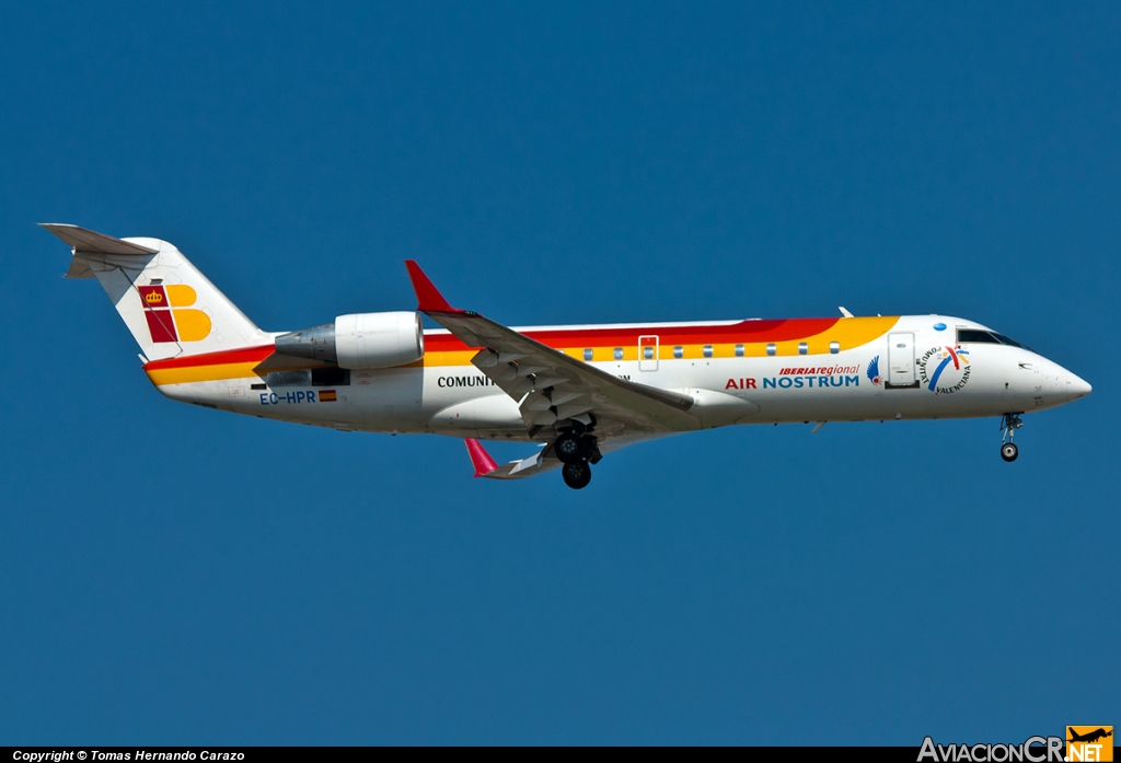 EC-HPR - Bombardier CRJ-200ER - Air Nostrum (Iberia Regional)