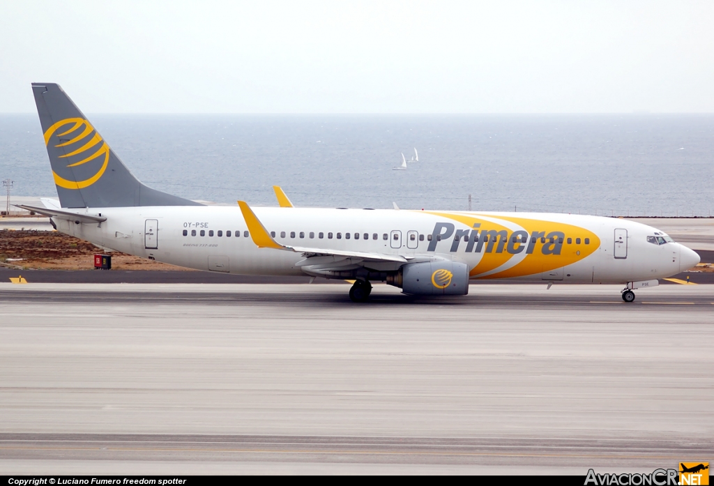 OY-PSE - Boeing 737-809 - Primera Air Scandinavia