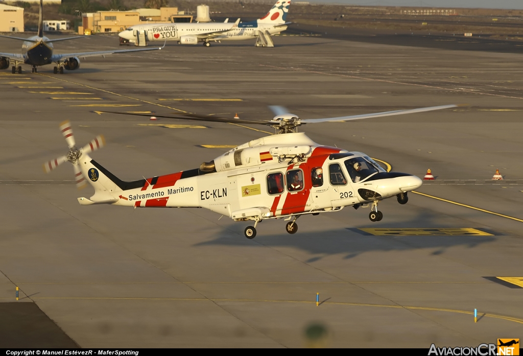 EC-KLN - Agusta Westland AW139 - Salvamento Marítimo (ESPAÑA)