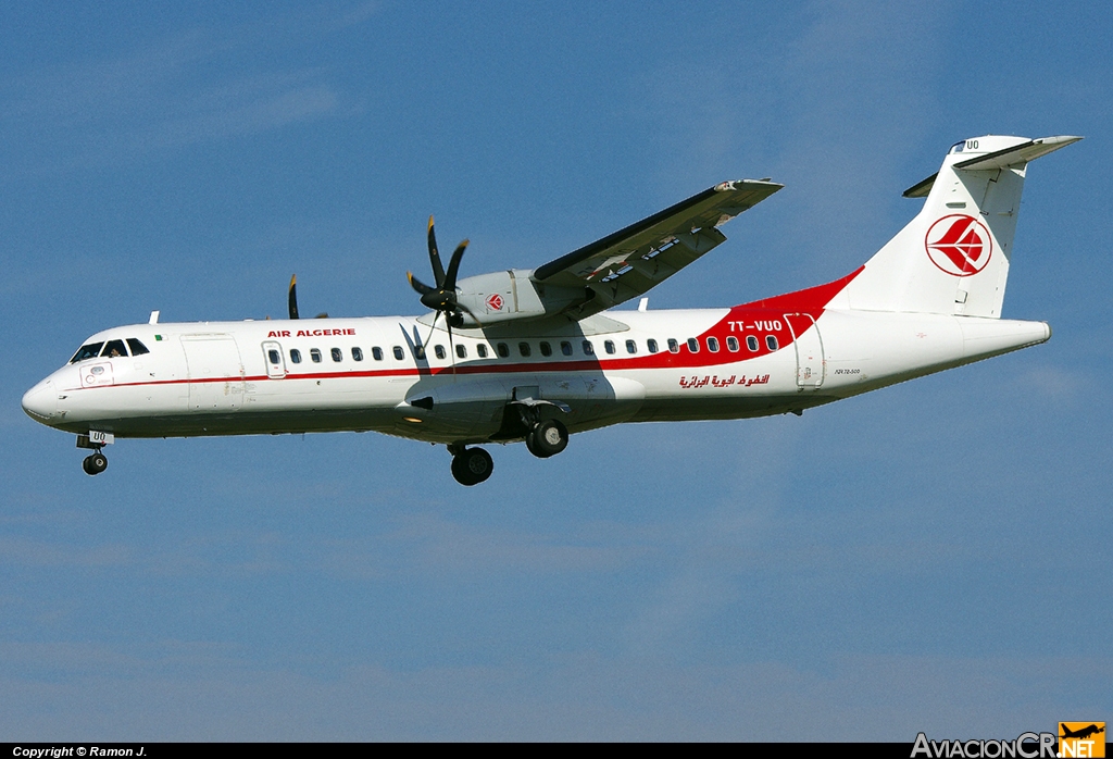 7T-VUO - ATR 72-212A - Air Algérie